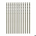 Excel Blades #57 High Speed Drill Bits Precision Drill Bits, 12PK 50057IND